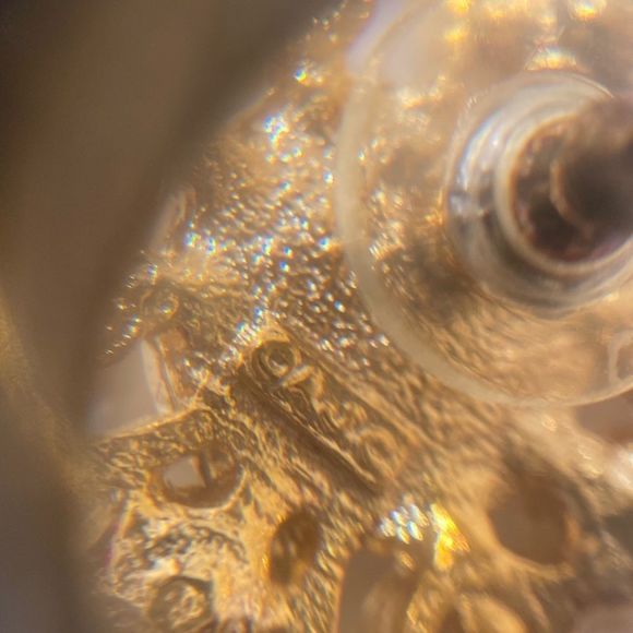 Vintage AJC Faux Pearl And Rhinestone Earrings - Picture 5 of 5